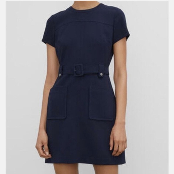 Club Monaco Dresses & Skirts - BNWT Club Monaco Navy Mini Dress with Belt